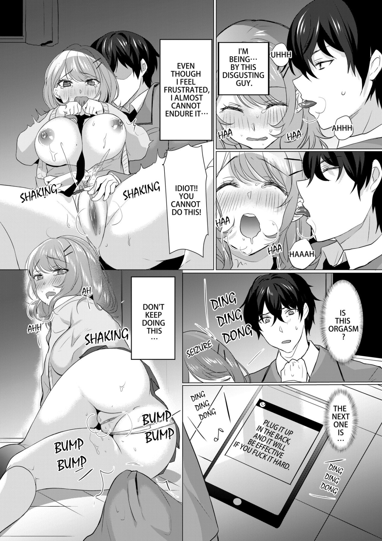 Hentai Manga Comic-Cum inside disobedient JK 1-Read-17